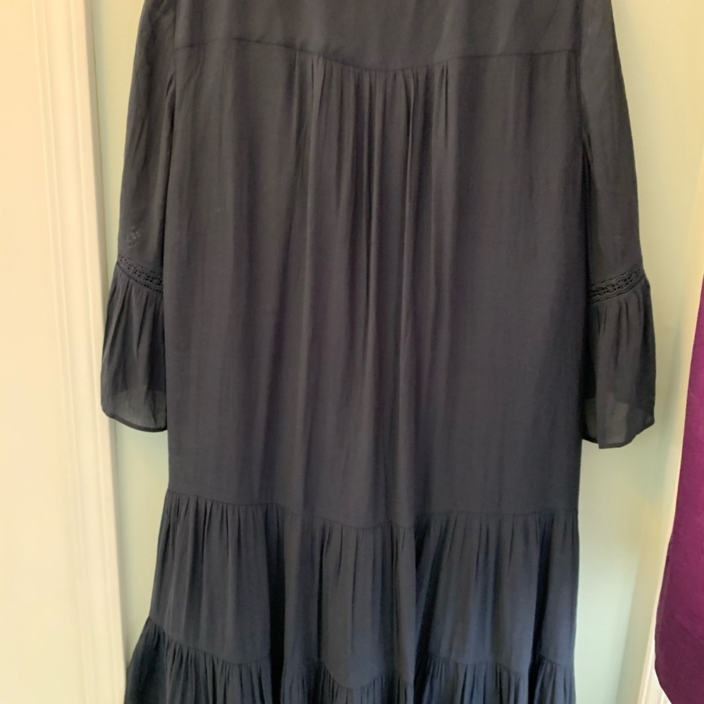 Loft dress, grayish blue, lined.